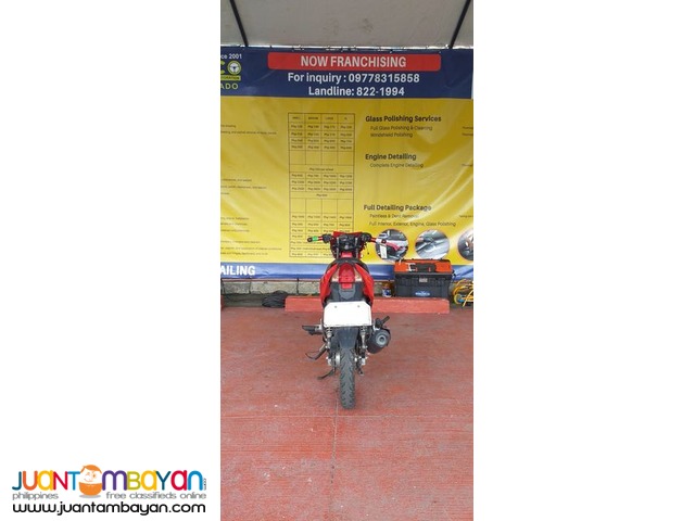 2018 HONDA ZN 125 RED/BLACK M/T GAS 
