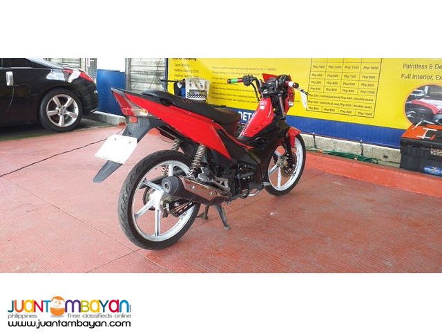 2018 HONDA ZN 125 RED/BLACK M/T GAS 