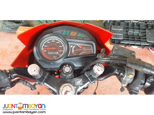 2018 HONDA ZN 125 RED/BLACK M/T GAS 