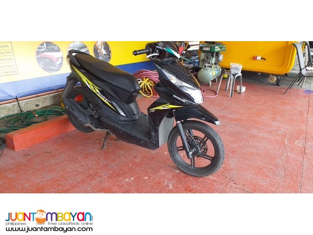 18 Honda Beat Fi Black A T Gas