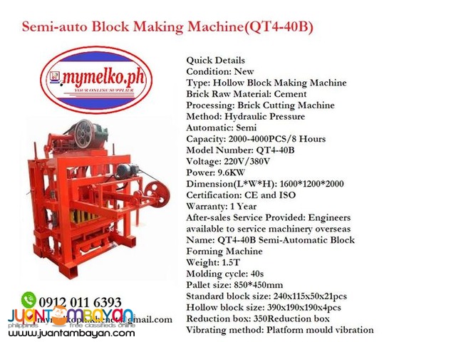 Hollow Block Making Machine
