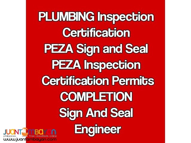 PME Sign and Seal on Mechanical Plans