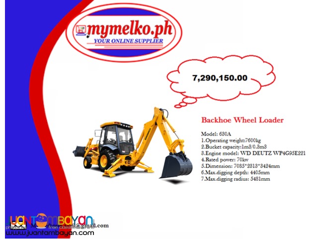 BACK HOW WHEEL LOADER