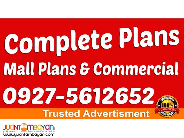 Complete Plans Commercial Plans Mall Plans