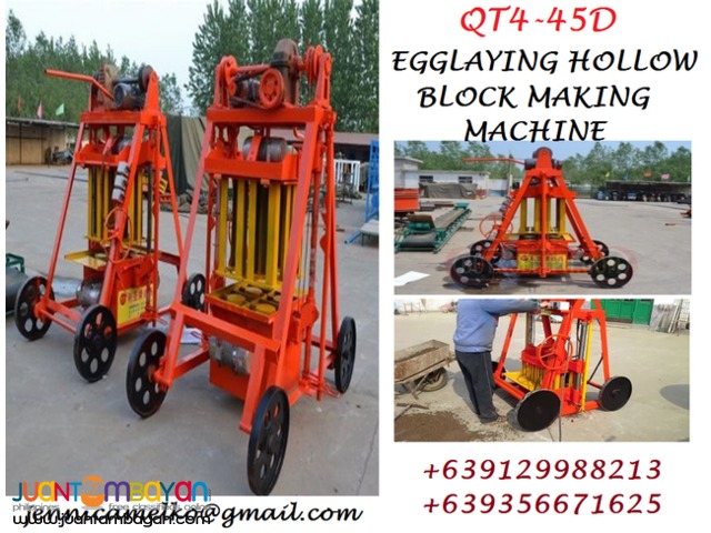 QT4-45D Egglaying Hollow Block Making Machines