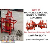 QT2-45 Movable Electric Hollow Block Making Machine