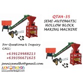QT4-35 Semi-Automatic Hollow Block Making Machine
