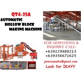 QT4-25A Automatic Hollow Block Making Machine
