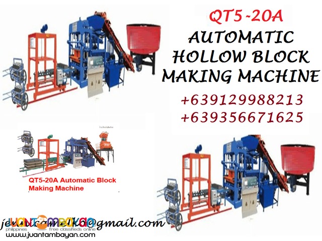 QT5-20A Automatic Hollow Block Machine
