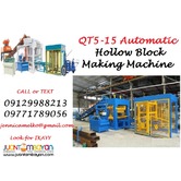 QT5-15 Automatic Hollow Block Making Machine