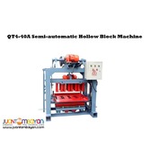 QT4-40A Semi-automatic Hollow Block Machine