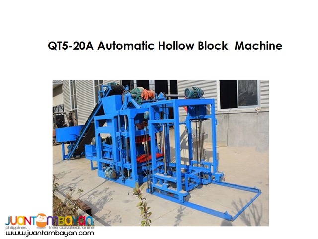 QT5-20A Automatic Hollow Block  Machine 
