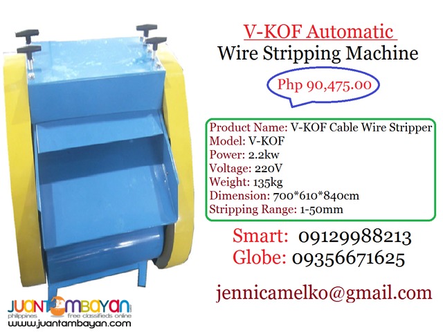 V-KOF Automatic Scrap Waste Electric Plastic Copper