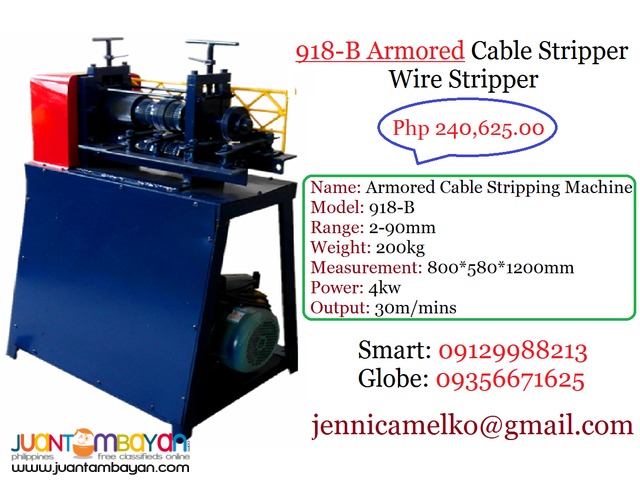 918-B Copper Recycling Machine Cable Wire Peeling Machine