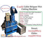 V-10W Cable Stripper Wet Cutting Machine
