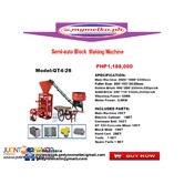 SEMI-AUTO BLOCK MAKING MACHINE