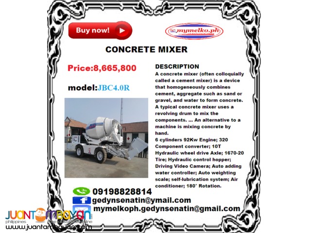 CONCRETE MIXER