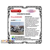 CONCRETE MIXER