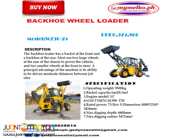 backhoe wheel loader