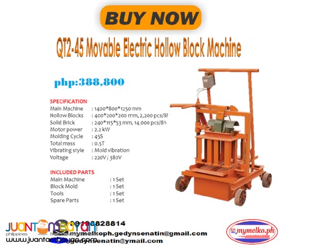 hollowblock making machine