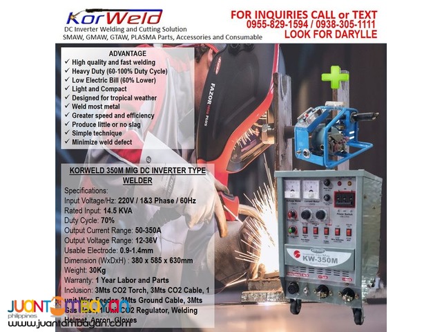 MIG Welding Machine Korweld 350M (220V)