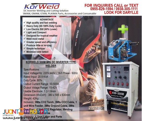MIG Welding Machine Korweld 500M (220V,440V)