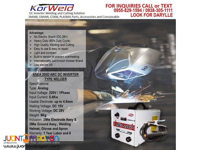ARC/Stick Welding Machine ASEA 200D