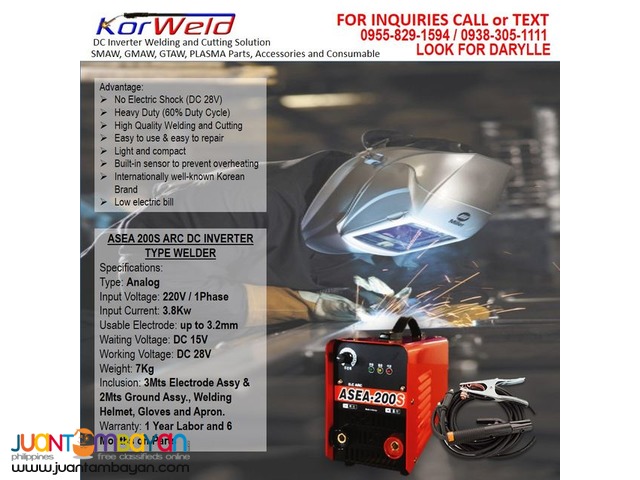 ARC/Stick Welding Machine ASEA 200S