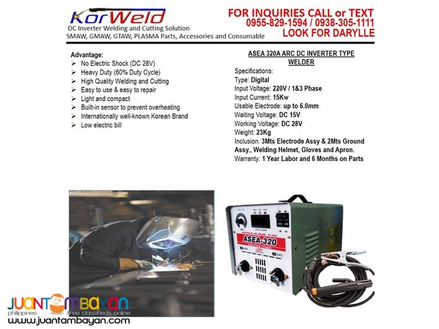 ARC/Stick Welding Machine ASEA 320A