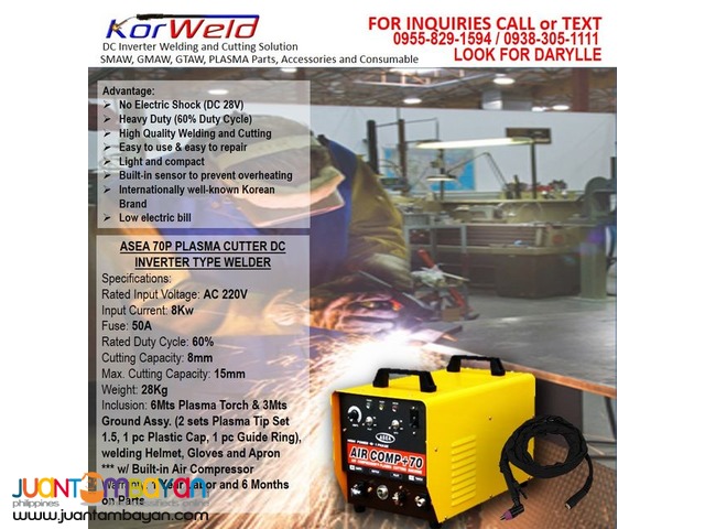 Plasma Cutter ASEA 70P