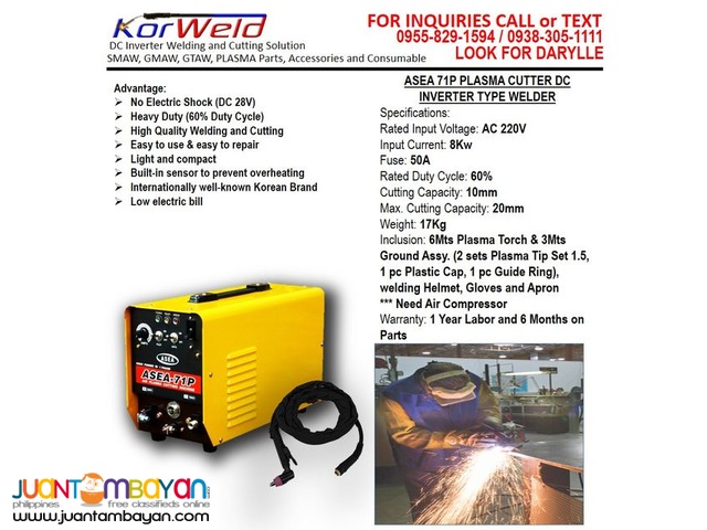 Plasma Cutter ASEA 71P