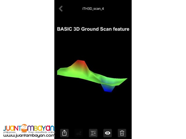 Gold Detector Metal Detector ITreasure Hunter 3D Scanner
