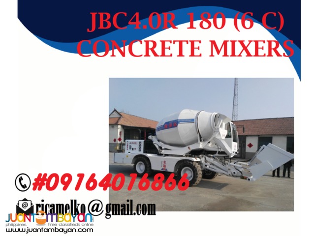 JBC4.0R 180 (6 C) CONCRETE MIXERS