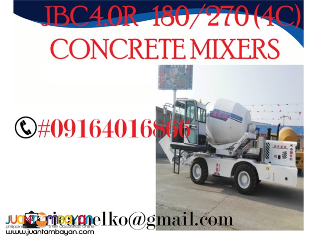 JBC4.0R 180/270 (4C) CONCRETE MIXER