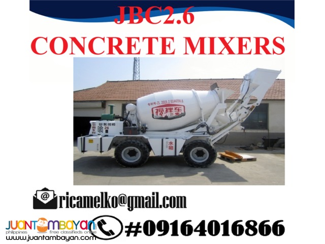 JBC2.6 CONCRETE MIXERS