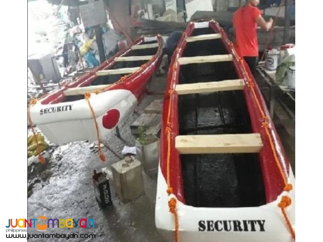 FIBER GLASS RESCUE BOAT