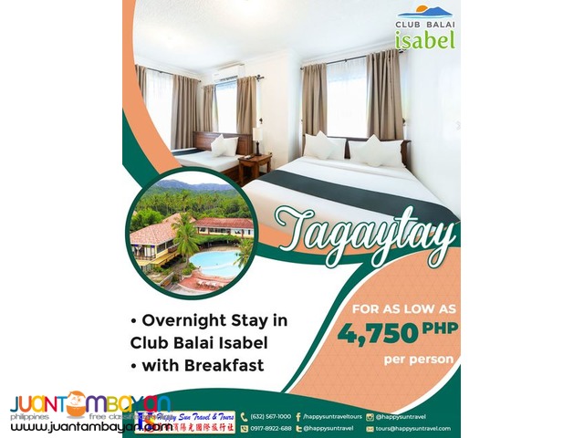 2D1N Tagaytay Package 2D1N Tagaytay Package