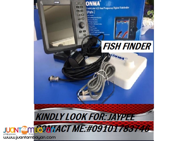 Onwa 7” Color TFT LCD 600W Fishfinder Model : KFish-7