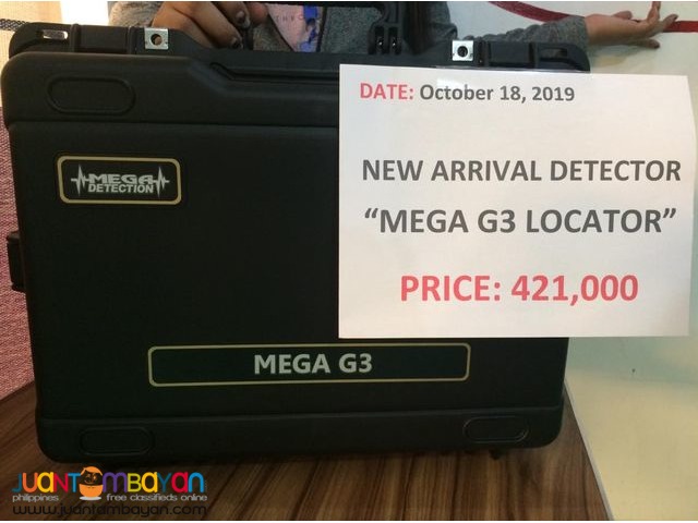 Mega G3 Long Range Locator with Ionic Scan System