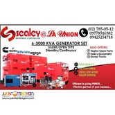 6KVA - 3000KVA Generator