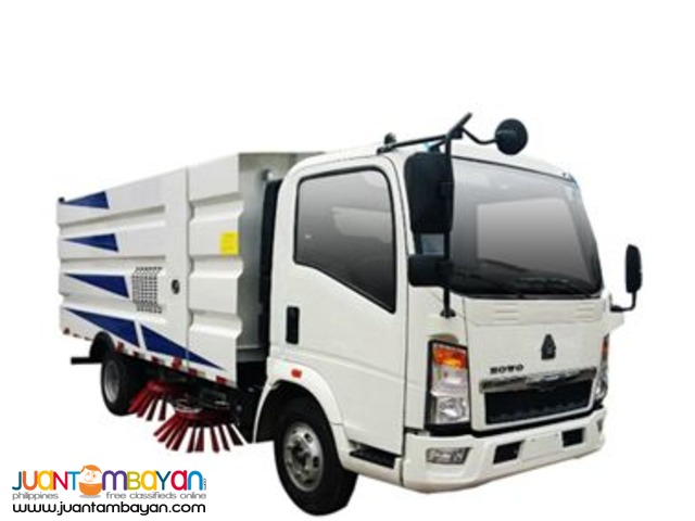 VERY EFFICIENT AND AFFORDABLE 4CBM EURO II STREET SWEEPER TRUCK