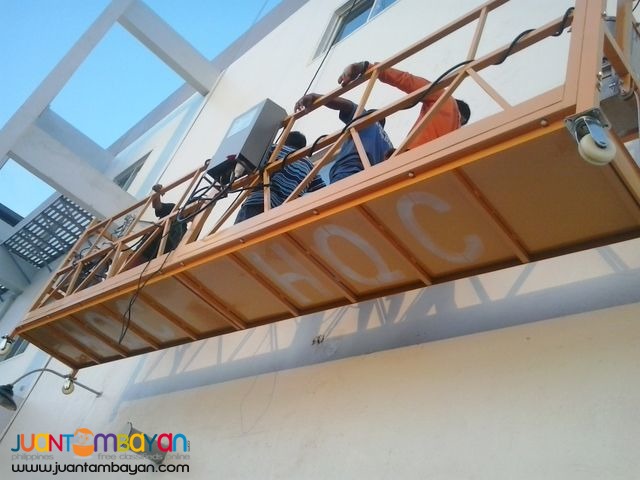 MOTORIZED GONDOLA STEEL PLATFORM sales and Rental