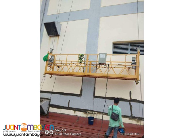 MOTORIZED GONDOLA STEEL PLATFORM sales and Rental