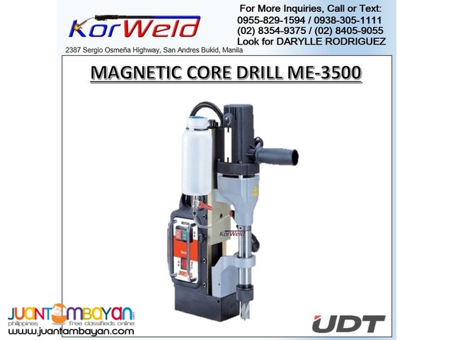 Magnetic Drill -  UDT ME3500