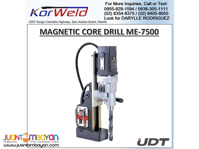 Magnetic Drill - UDT ME7500