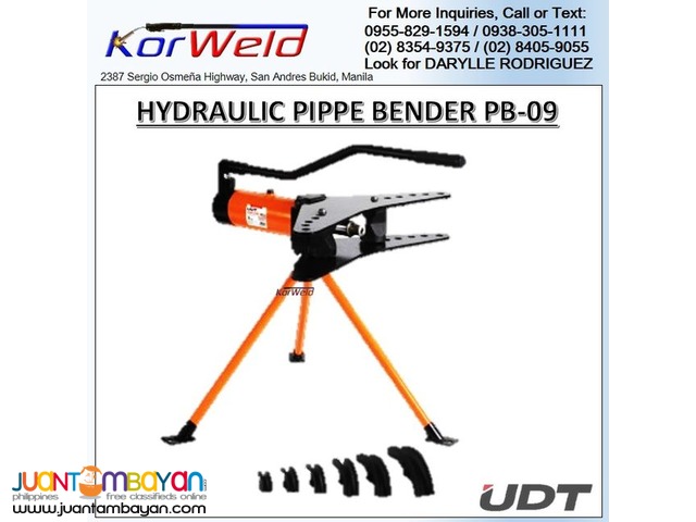 Hydraulic Pipe Bender - UDT PB09