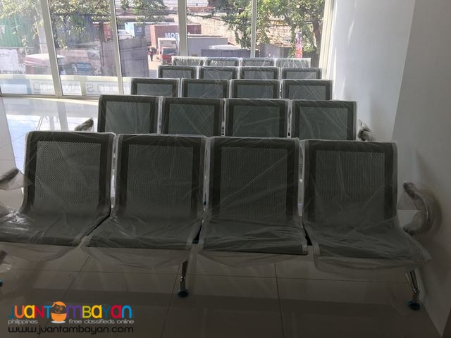 Gang Chair ( Metal ) ( Plastic ) 3 4 5 Seater 