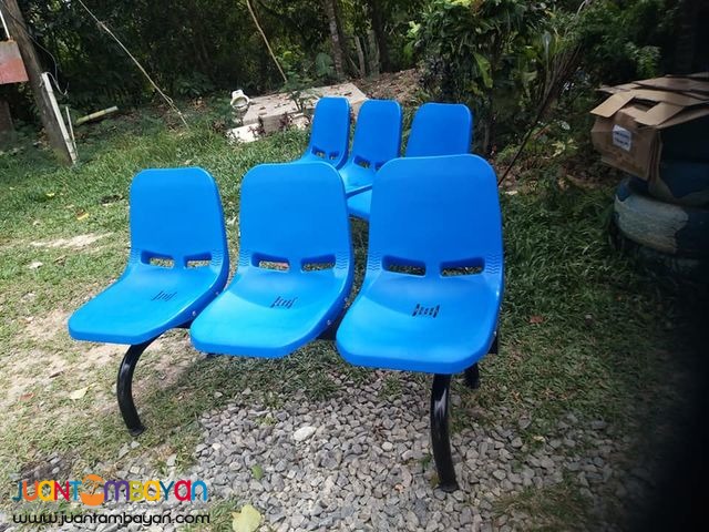 Gang Chair ( Metal ) ( Plastic ) 3 4 5 Seater 