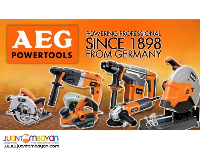 AEG Power Tools from Germany - Cebu Supplier by TRIMAR