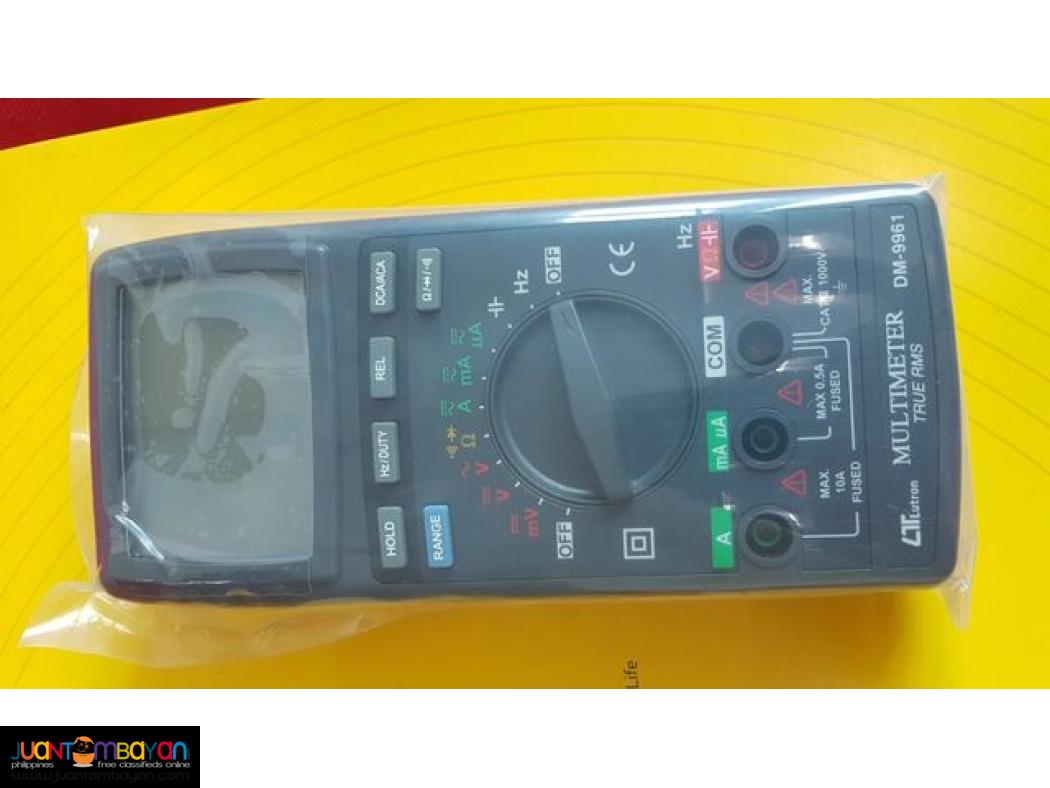 Multimeter, True RMS, True-RMS DMM, DMM, Digital Multimeter